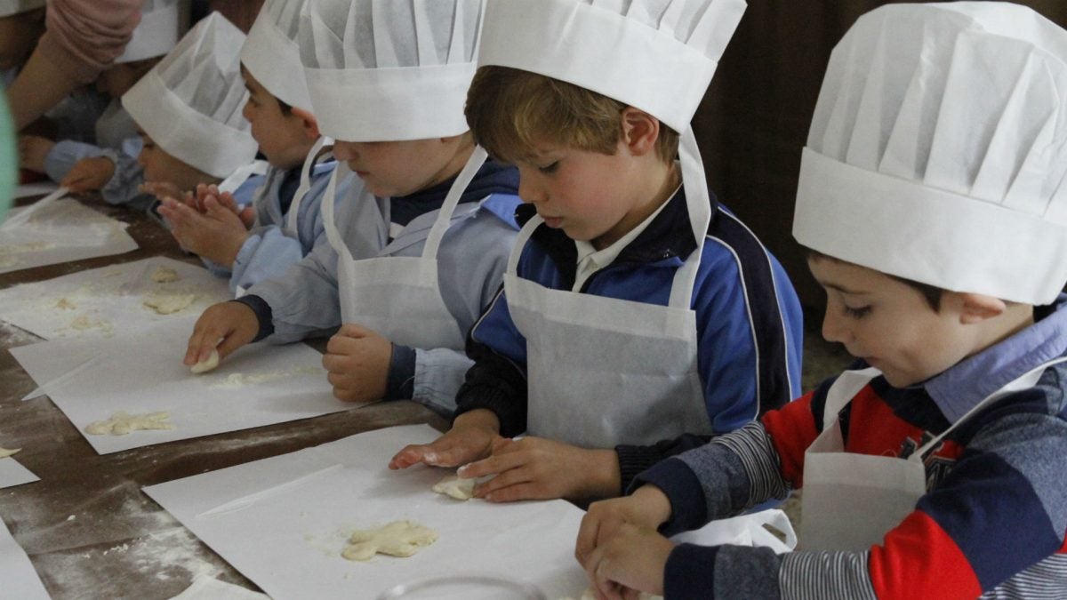 Aprendiendo a hacer pan