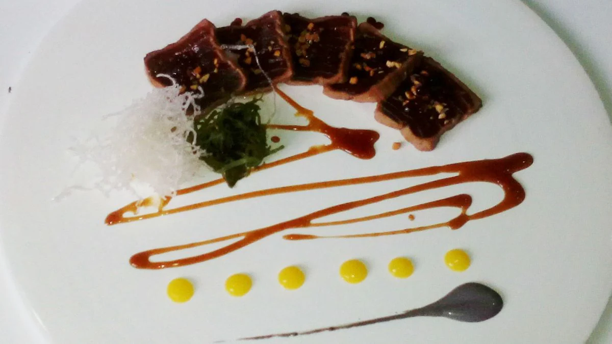 Tataki de atún, una de las tapas que se pudo degustar el pasado año