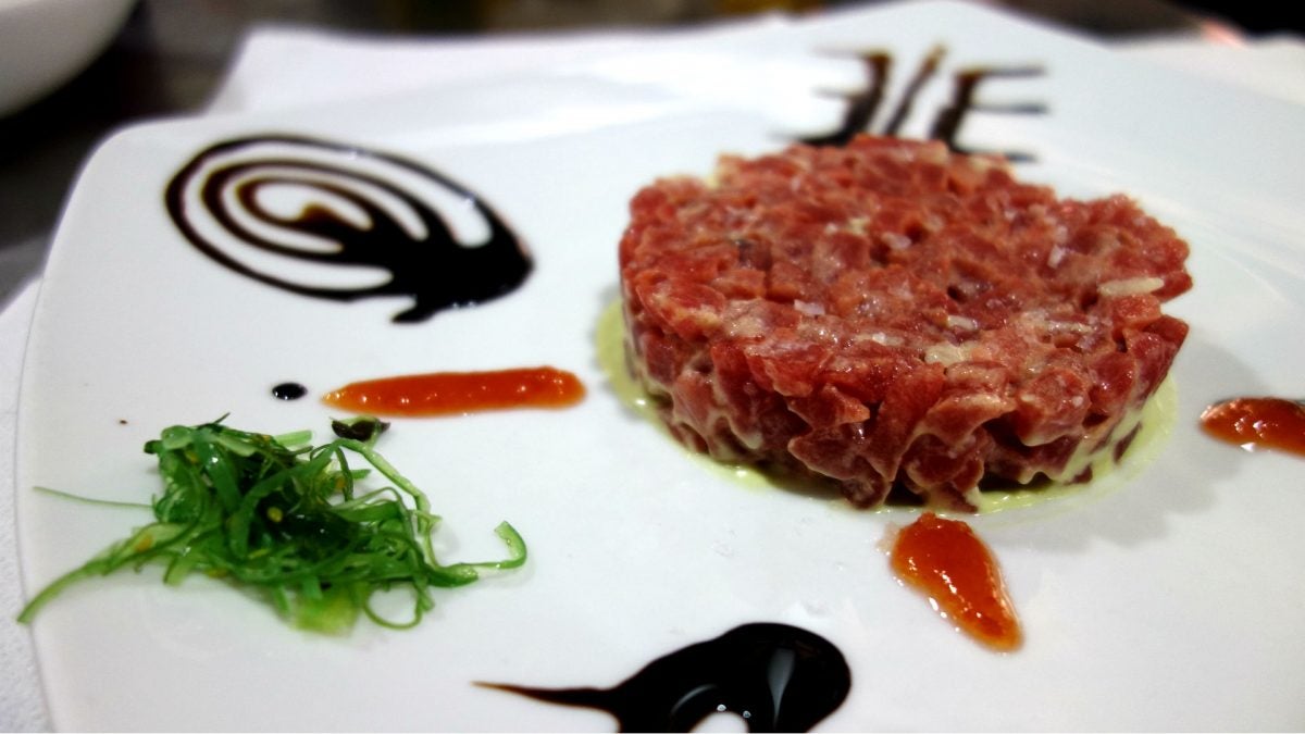 Tartar de atún, primer premio en la Ruta de la Tapa en 2012