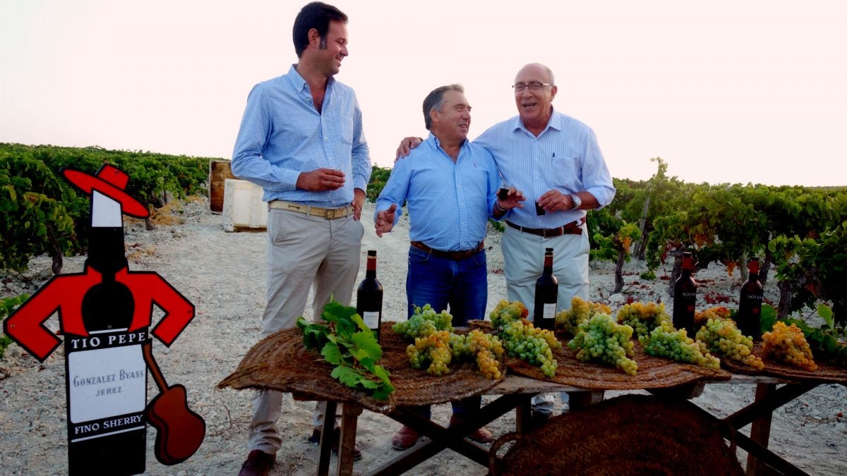 Manuel Delgado, José Manuel Harana y Antonio Flores.