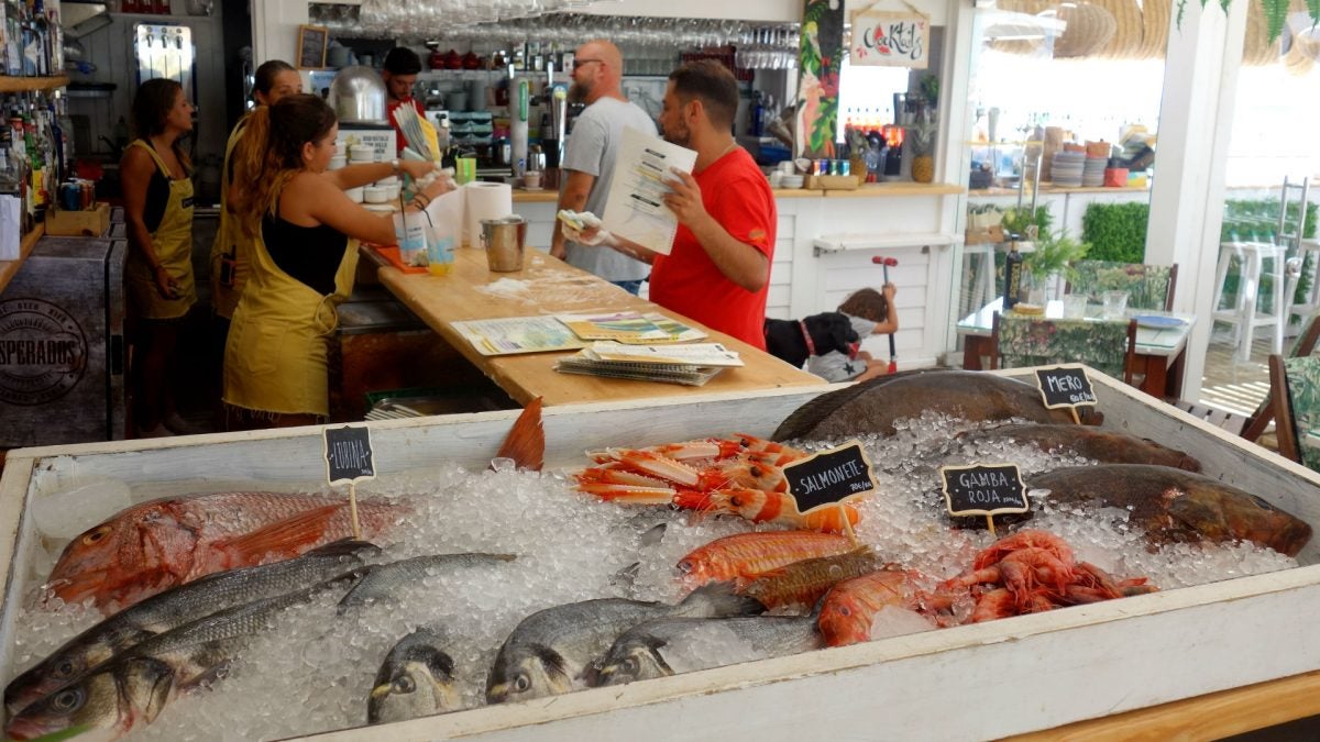 En Waikiki siempre tienen pescado fresco de la zona.