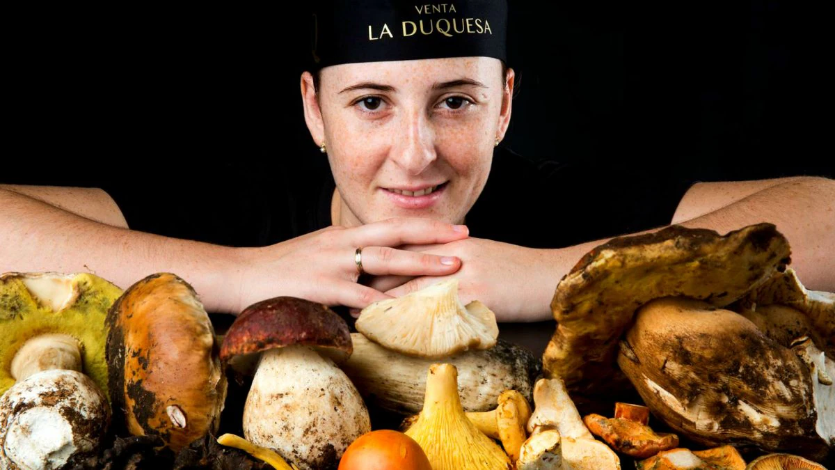 La chef Miriam Rodríguez es una apasionada de las setas. | Cedida