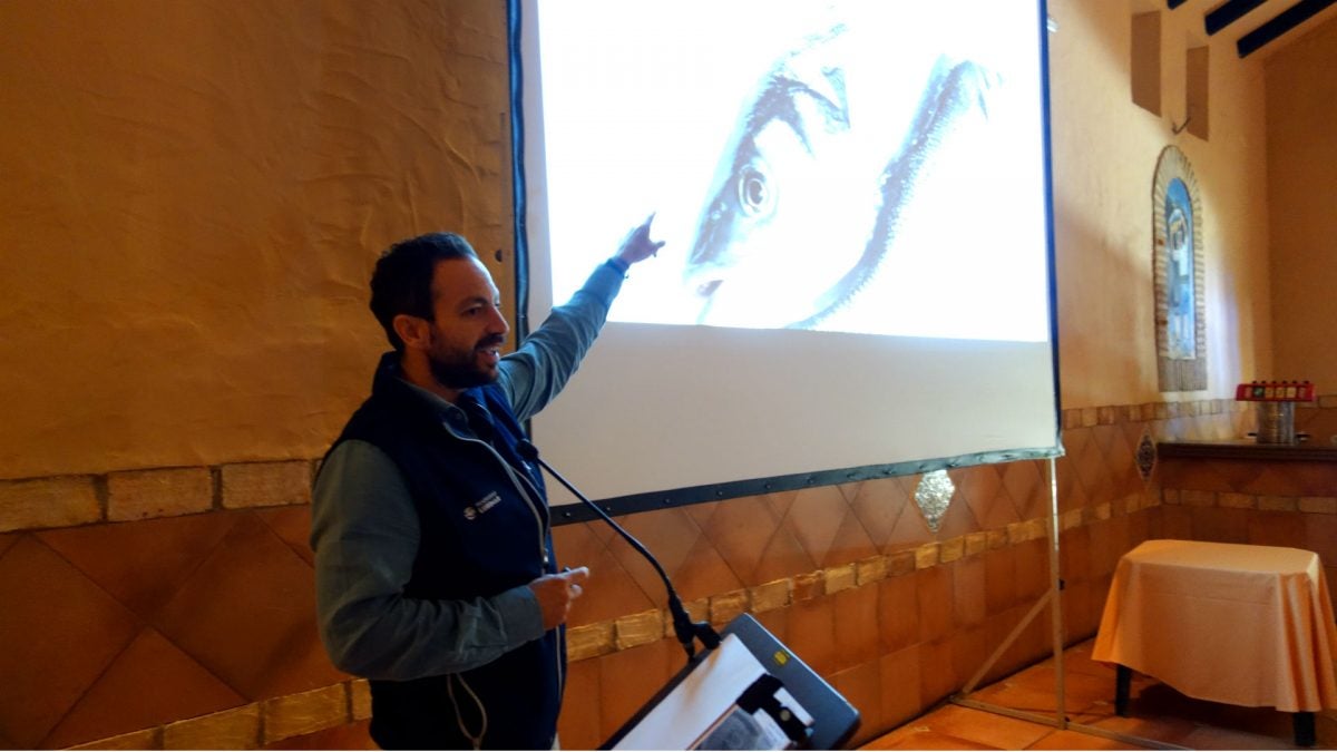 Gontrán de Ceballos dio una clase magistral sobre la acuicultura de los esteros.