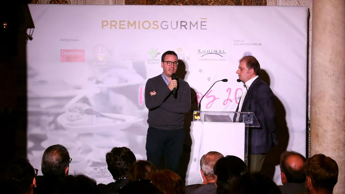 Paco Morales intervino en la gala de entrega de los Premios Gurmé Cádiz 2018. | G.C.