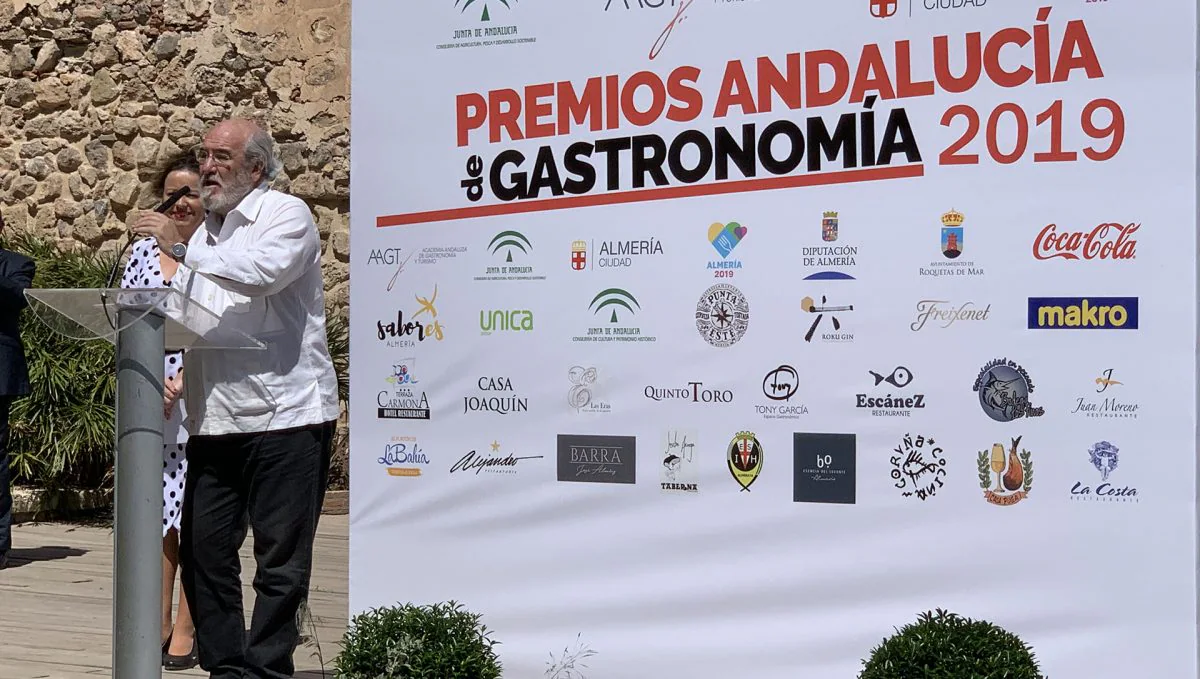 El presidente de la Academia Andaluza de Gastronomía y Turismo, Fernando Huidobro.