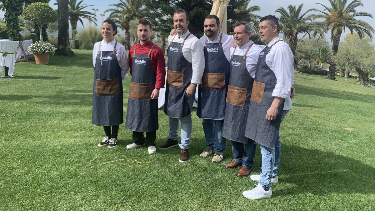 Los seis finalistas de la segunda edición del concurso Chef Sierra de Cádiz.