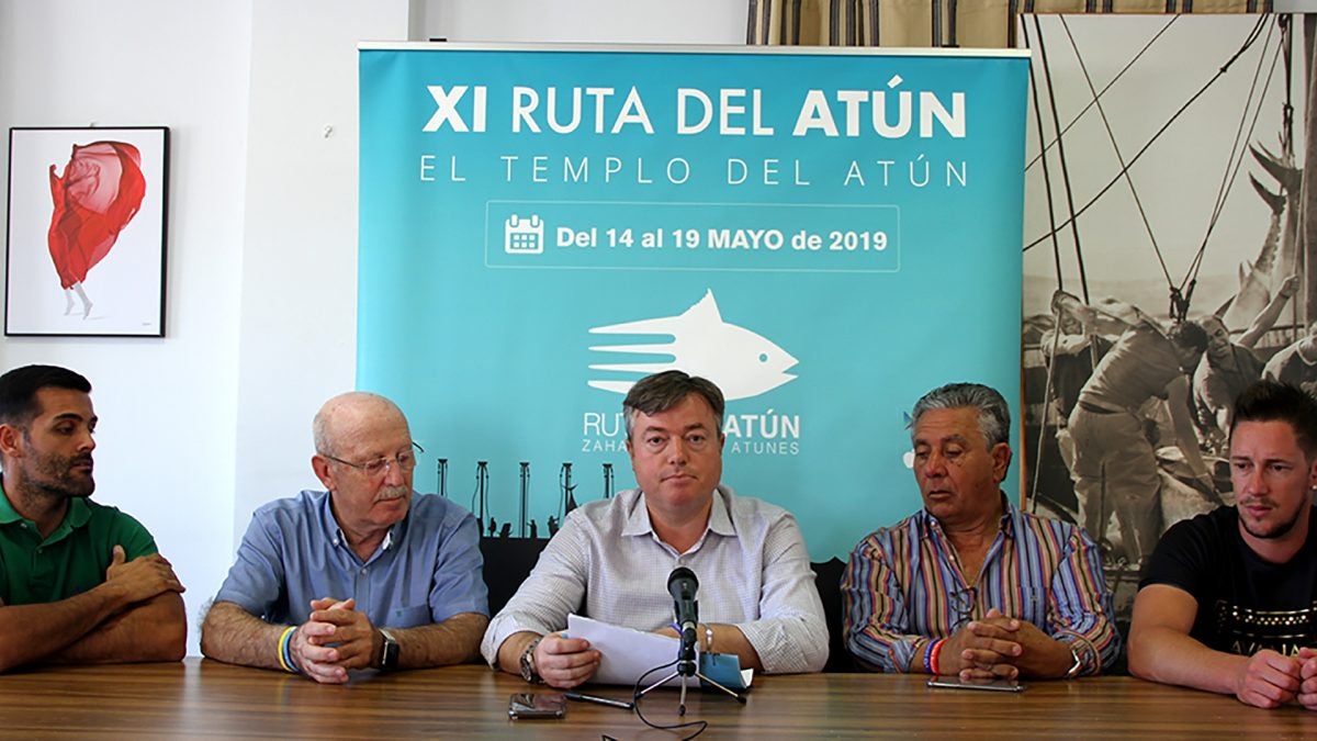 Eduardo Guirola presentó los datos del impacto económico de la XI Ruta del Atún de Zahara.