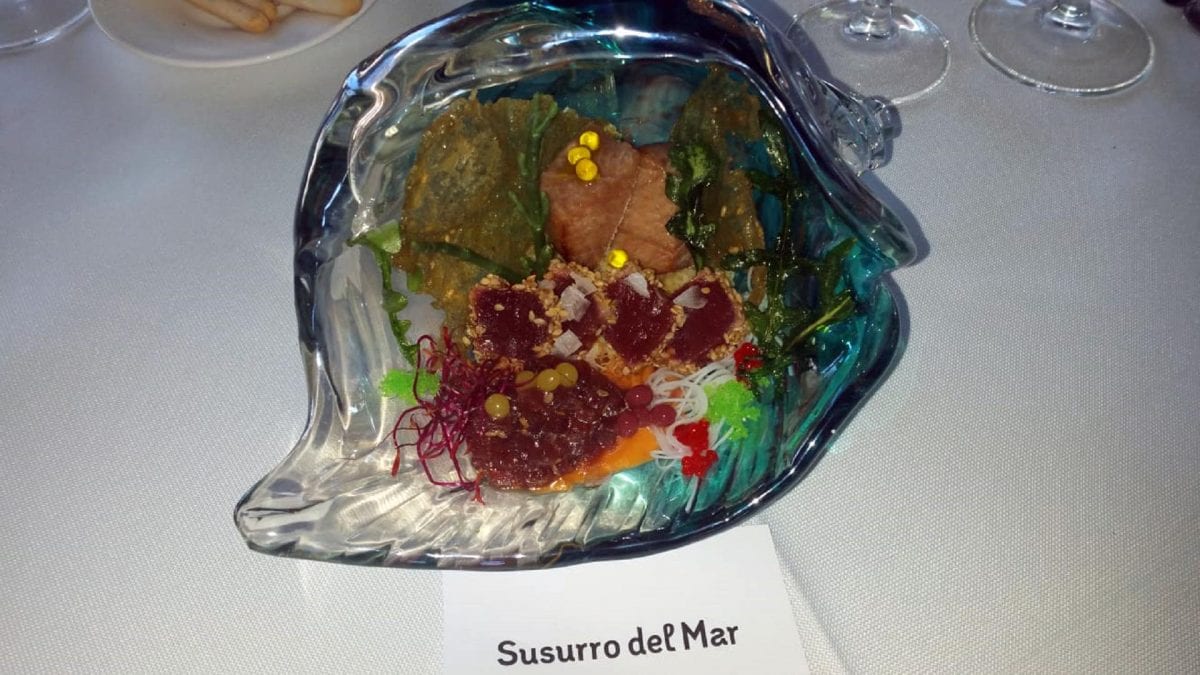 Susurro del mar, otro de los platos presentados a concurso | Foto: Amalia Berrueco Gastro