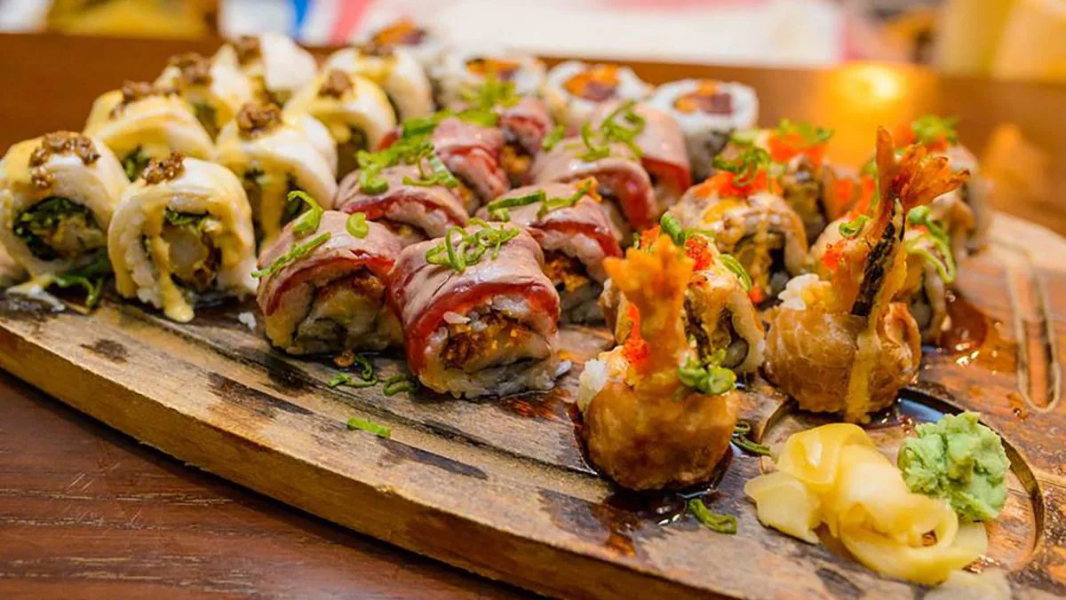 Buena muestra del sushi de Tataki | Foto: Facebook Tataki