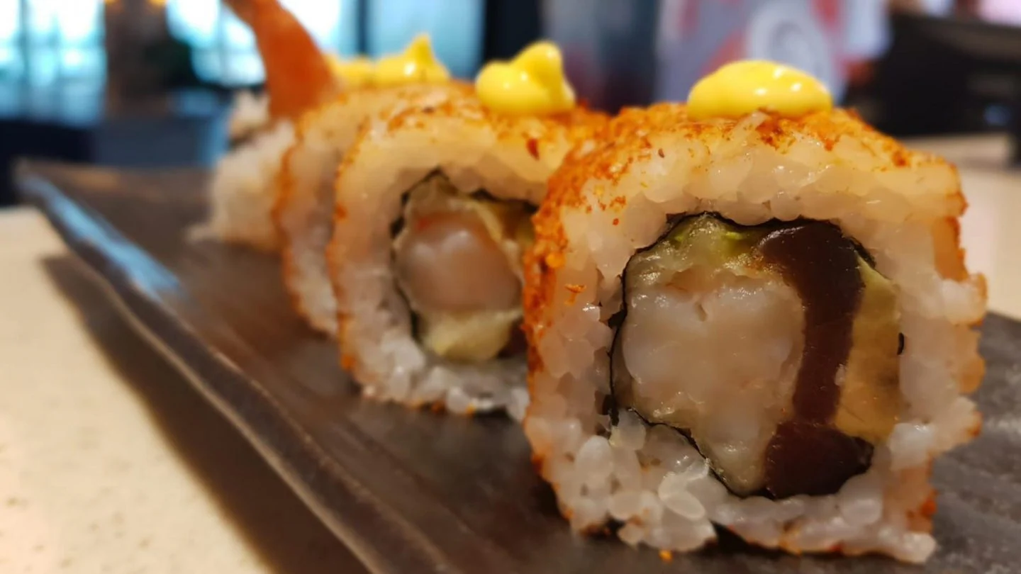 Una muestra del sushi de MauMau.