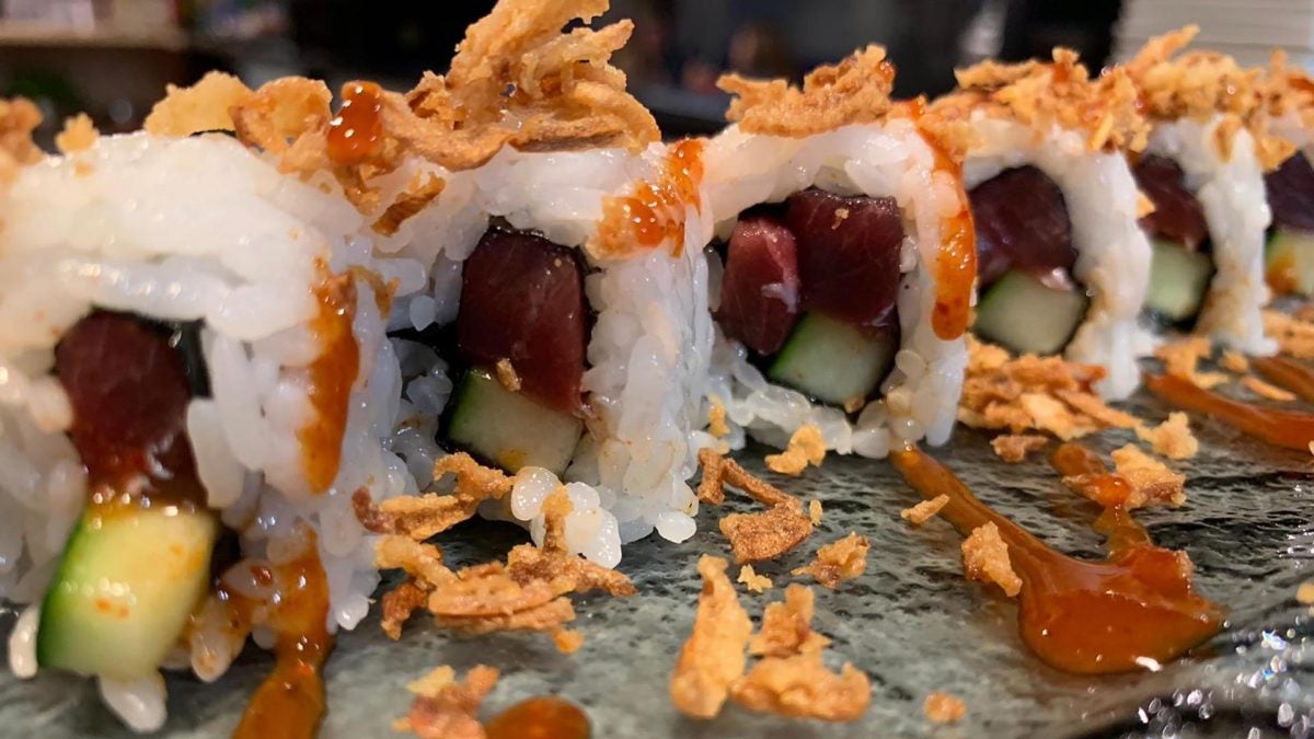 El mejor sushi en Cádiz también puede probarse en Taberna Argüeso.