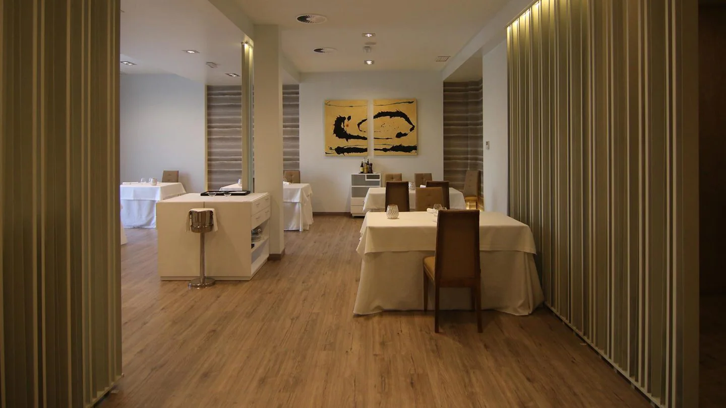 La sala del Restaurante Mantúa de Jerez.