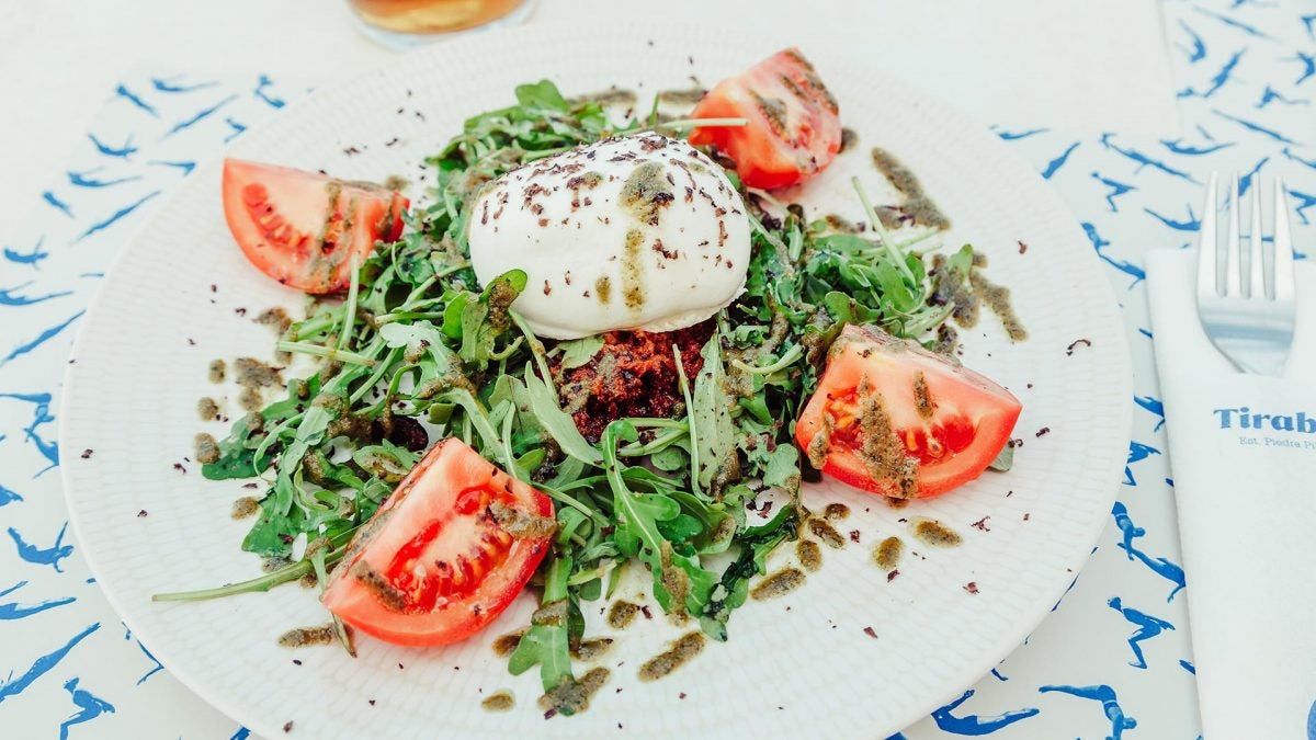 Uno de los platos de Tirabuzón, en Cádiz.