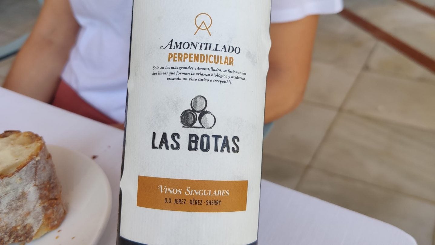 Amontillado Perpendicular Las Botas. 