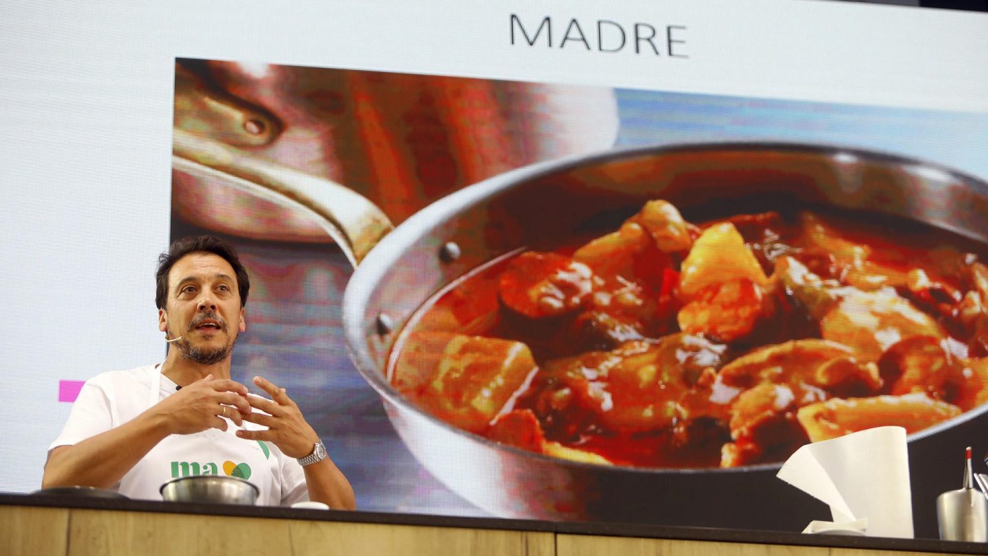 Francis Paniego es el precursor del I Mama Festival Gastronómico. | Foto: Justo Rodriguez