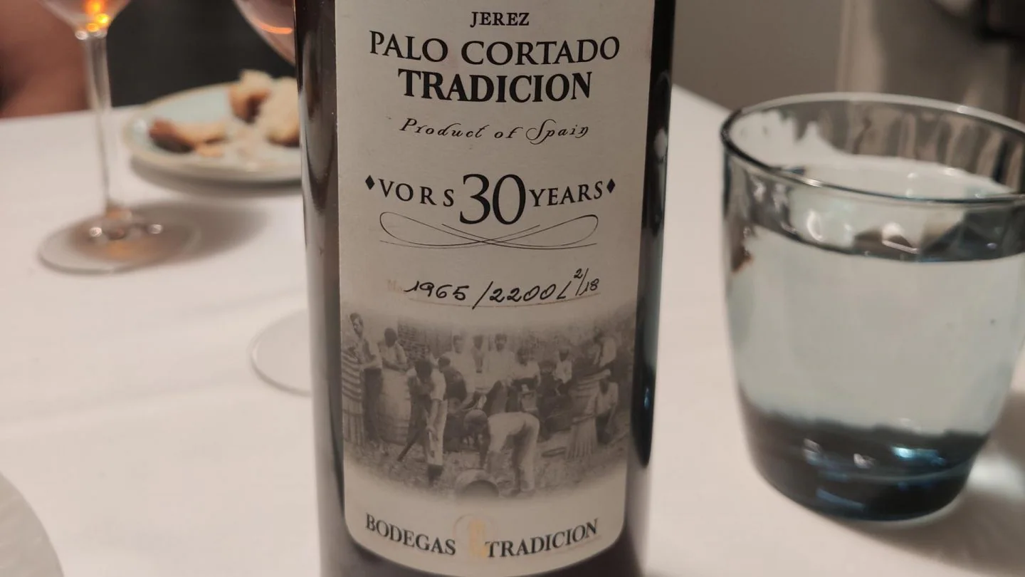 Palo Cortado VORS 30 años de Tradición.