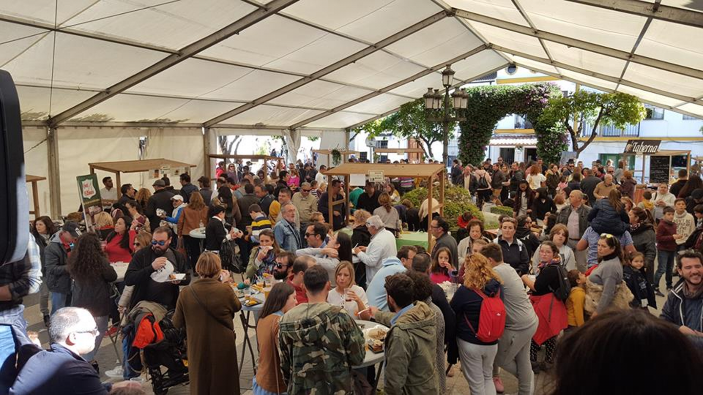 Imagen de una edición anterior de la Feria de la Tapa de El Bosque.