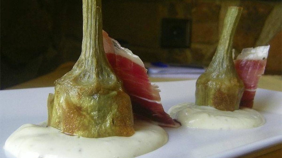 Las alcachofas, uno de los productos estrella en el Mesón Sabor Andaluz.
