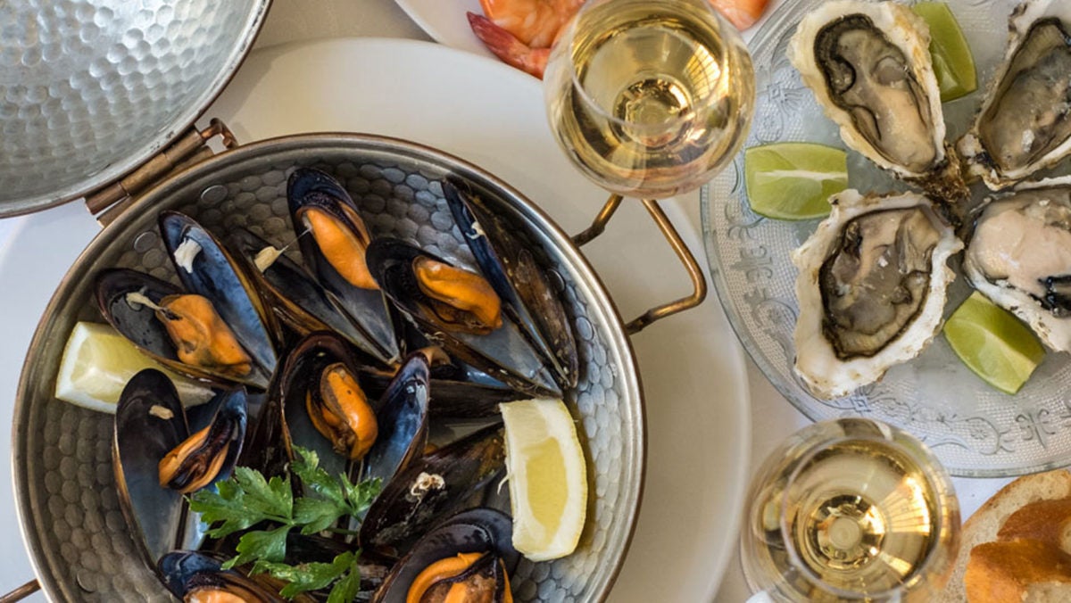 Los vinos de Jerez no faltan en la mesa de Navidad. Foto: Tim Clinch.