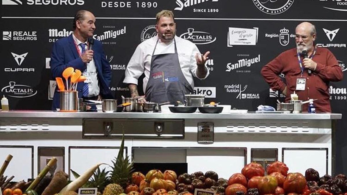 Mauro Barreiro, en Madríd Fusión.