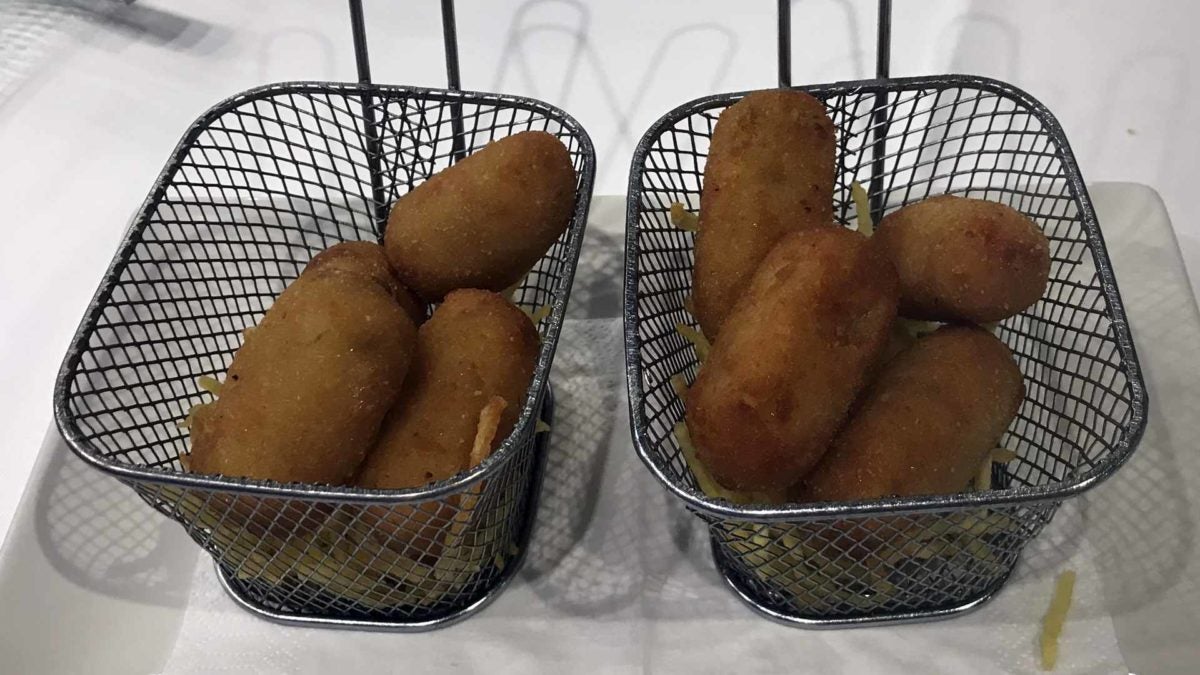 Croquetas de verdura. 