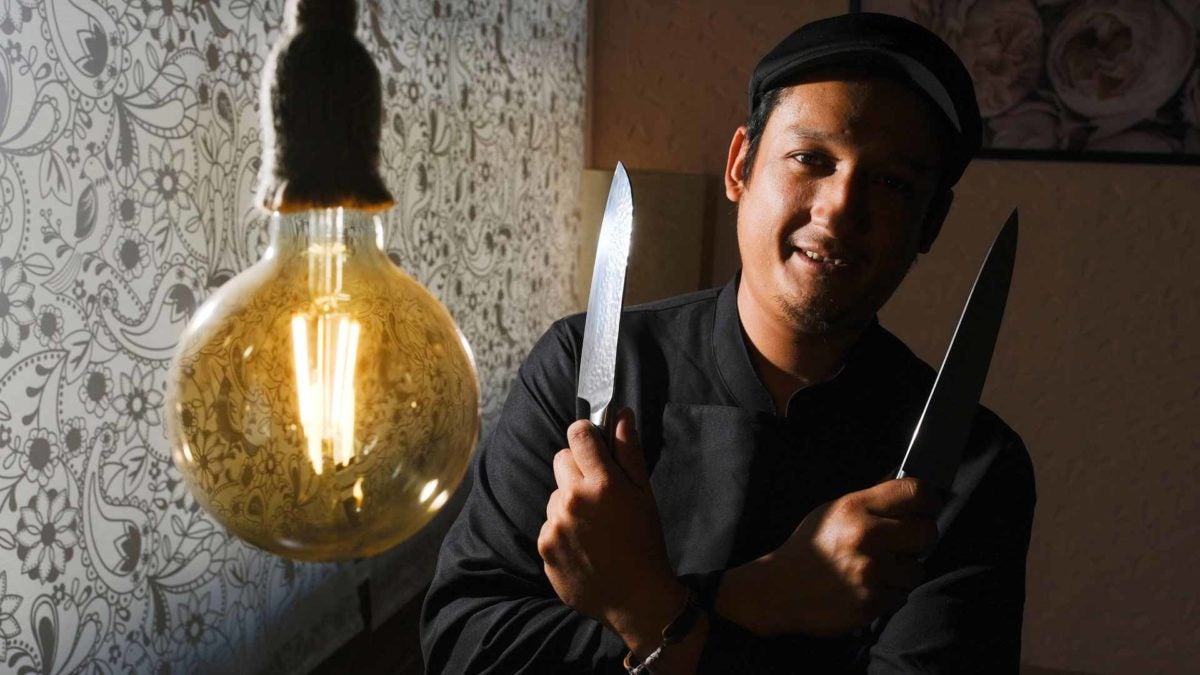 Elesban Yoarith, jefe de cocina de Xuúmil, en Jerez.