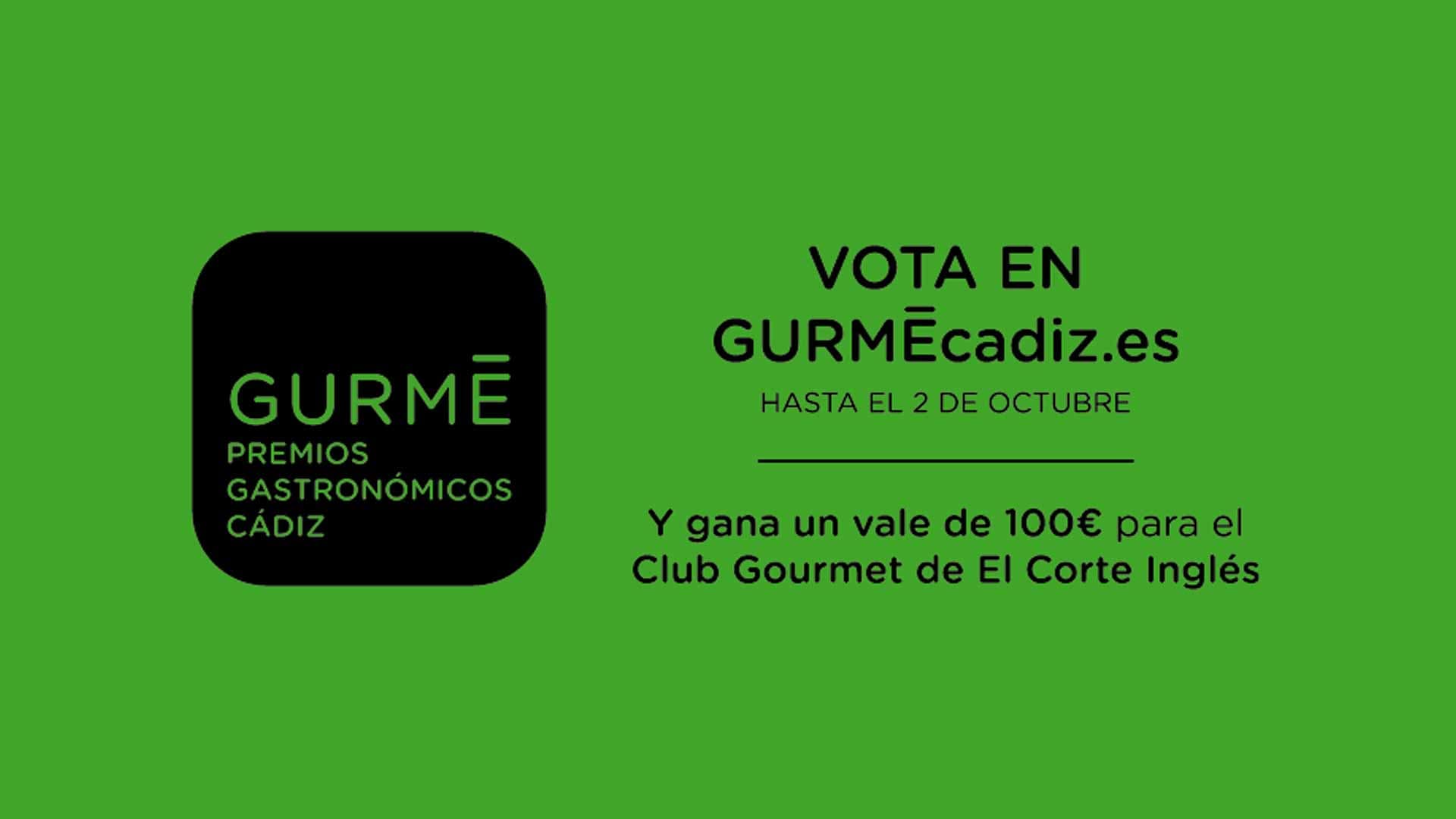 Abierto el plazo para votar en los Premios Gurmé Cádiz 2020