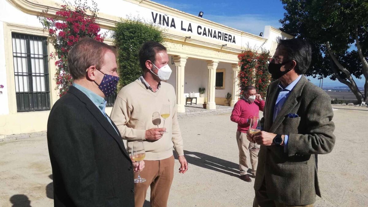 Salvador Guimerá, Manuel Delgado y Mauricio González-Gordon.