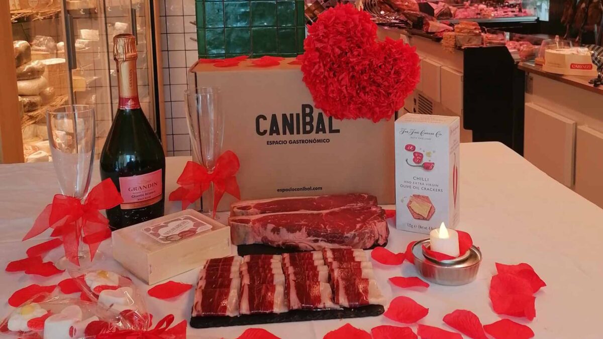 Este es el lote de productos de Caníbal para San Valentín. | Foto: Cedida.