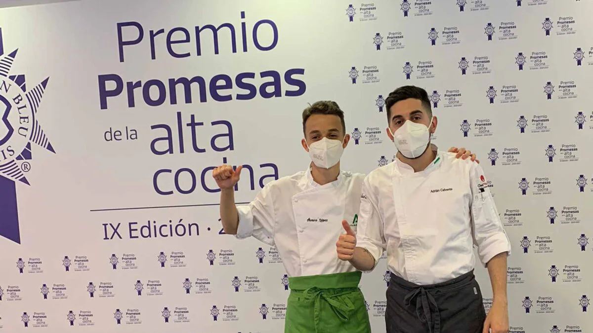 Álvaro López y Adrián Calvente han participado el la final del IX Premios Promesas de la Alta Cocina de Le Cordon Bleu Madrid.