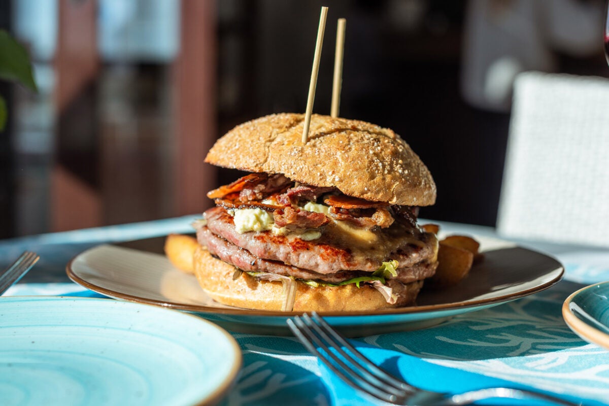 Hamburguesa en Restaurante Quilla