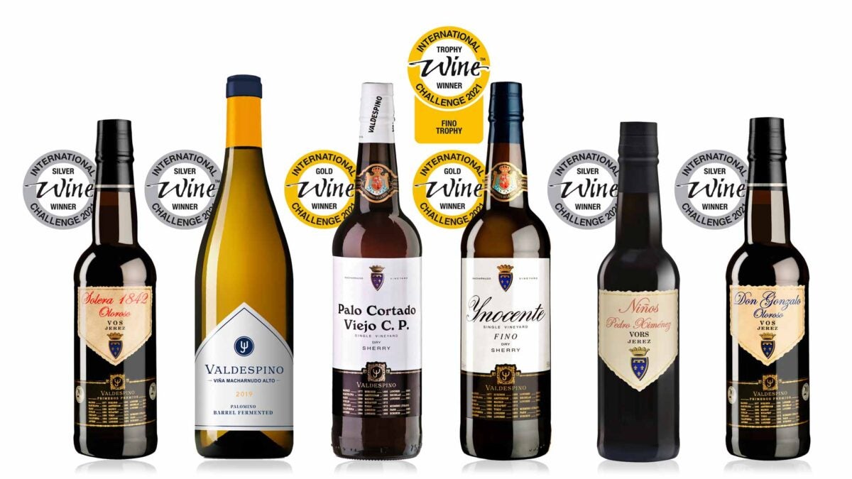 Los vinos de Valdespino premiados en la International Wine Challenge.