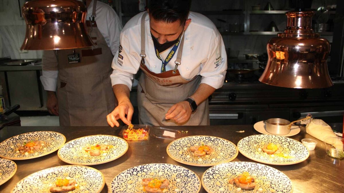 Manuel Pavón, del Restaurante AlMa de Villamartín, pasa a la final. | Foto: Cedida.