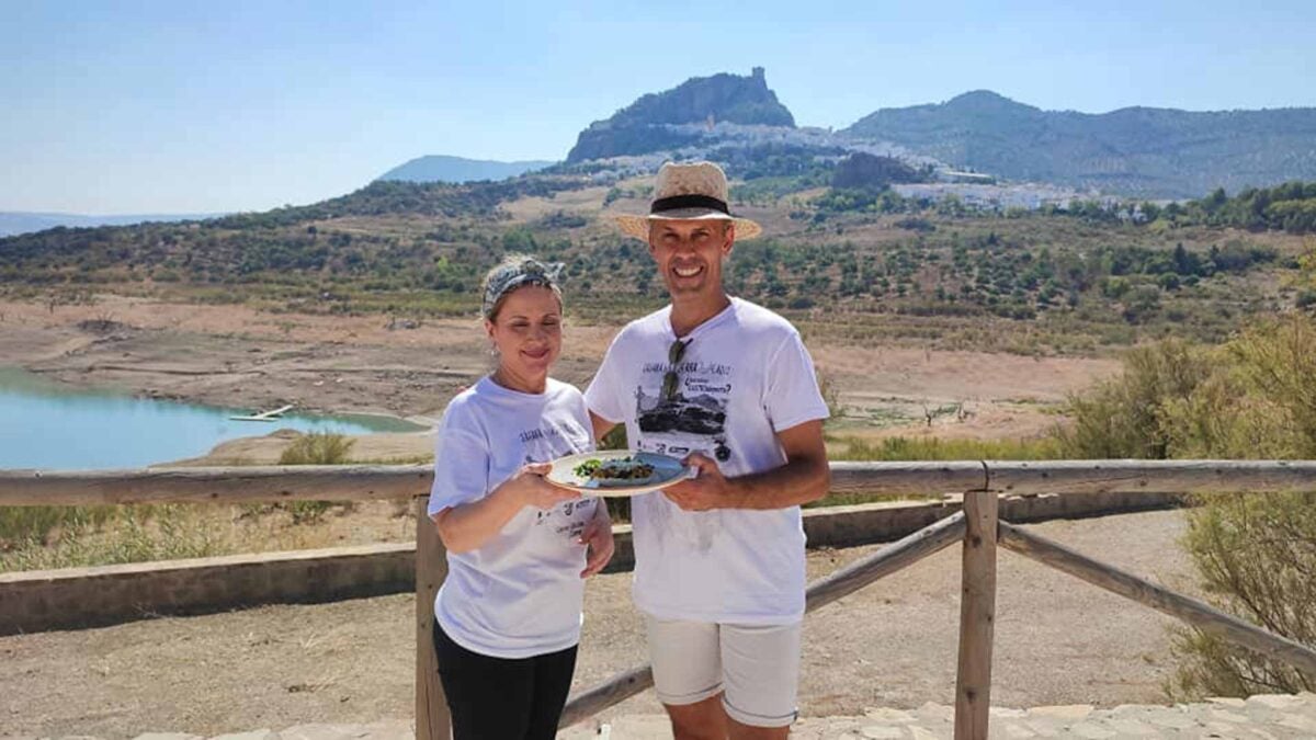 Oliva Moreno y Manuel Santos, la mejor pareja. | Foto: Chef Sierra de Cádiz.