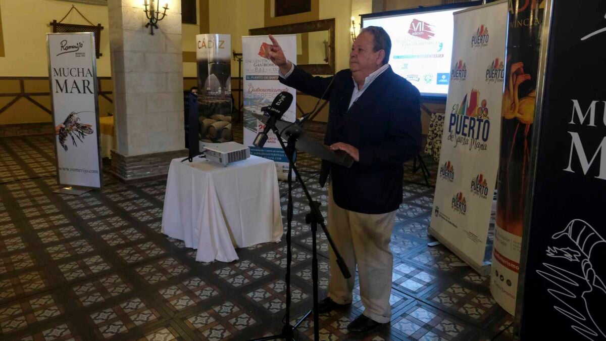 Nicolás Terry, durante la presentación.