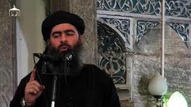 Abu Bakr al Baghdadi, en una de las pocas imágenes que existen de él