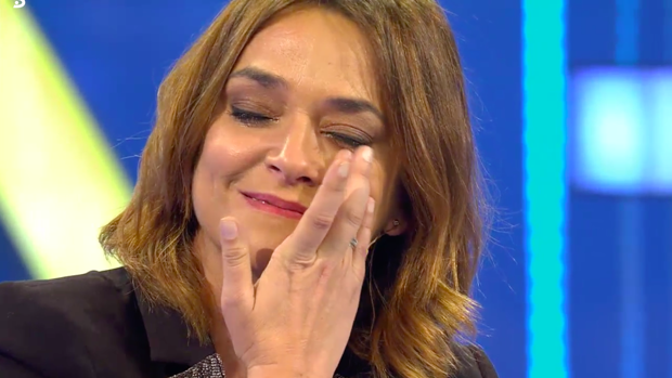 Toñi Moreno se emocionó en el programa de Carlos Sobera.