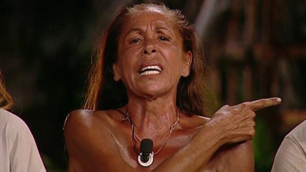 Isabel Pantoja, en 'Supervivientes'.