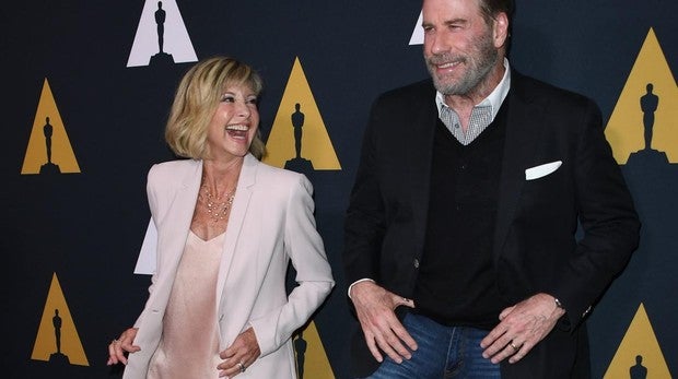 Olivia Newton-John y John Travolta celebran el aniversario de «Grease»