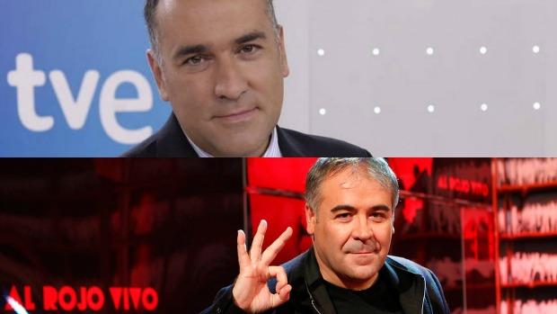 Xabier Fortes (arriba) y Antonio García Ferreras (abajo)