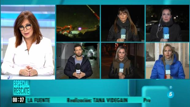 Ana Rosa, durante el especial del caso Julen