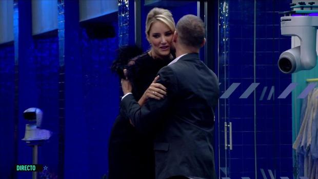 Alba Carrillo y Antonio David Flores en su encuentro en «GH VIP»