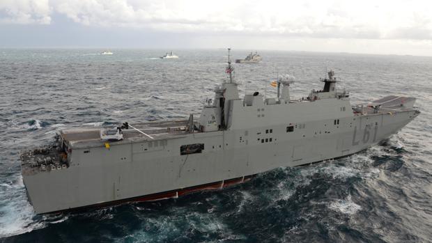 El LHD 'Juan Carlos I'.