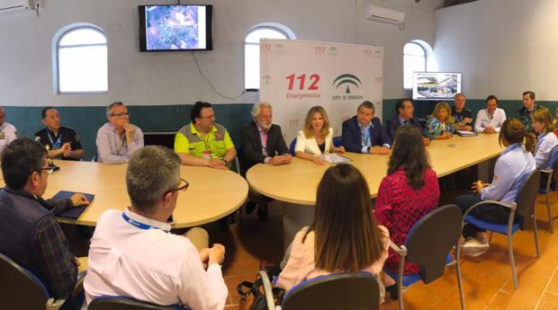 Reunión del operativo de seguridad del Gran Premio.