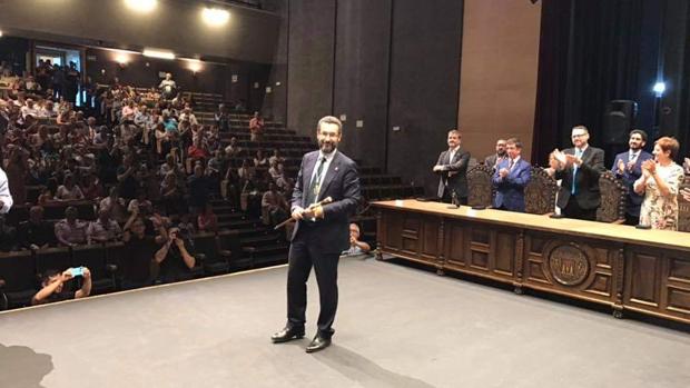 El alcalde de La Línea, Juan Franco.