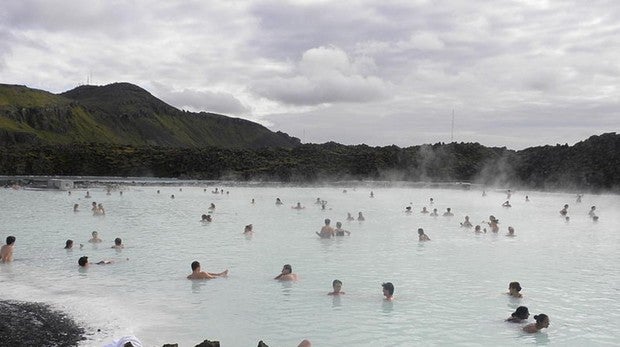 Blue Lagoon, cerca de Keflavik (Islandia)