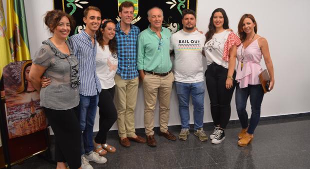 José Manuel Soto ha estado en Los Molares para asistir a la presentación de la feria