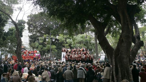 Lunes de Carnaval en Cádiz.