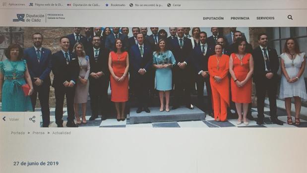 Portal web de Diputación de Cádiz