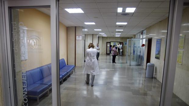 Interior del Hospital Puerta del Mar.